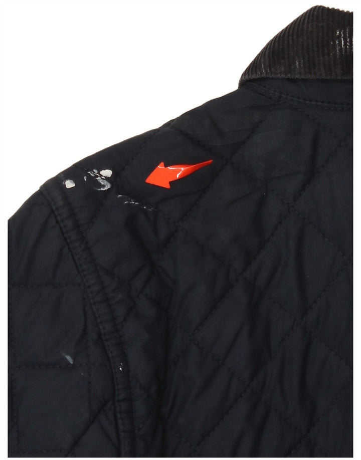 RALPH LAUREN Γυναικεία καπιτονέ μπουφάν 8-9 ετών Medium Navy Blue Polyester