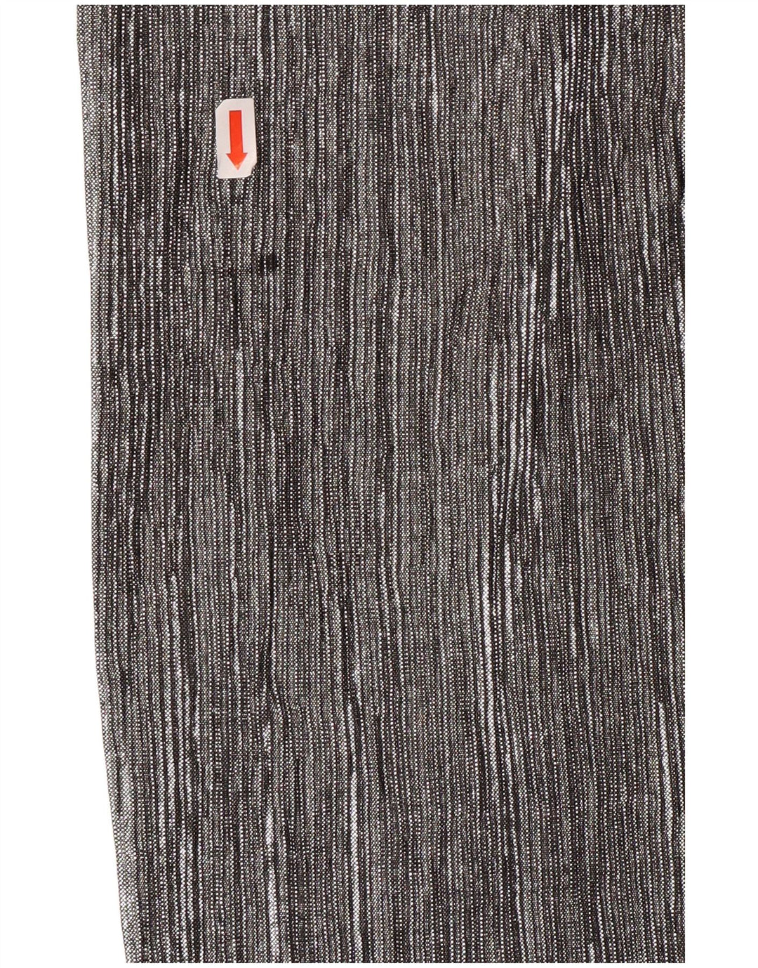 ZARA Γυναικείο Παντελόνι Κάπρι Φαρδύ XS W24 L20 Ασημί πολυεστέρας