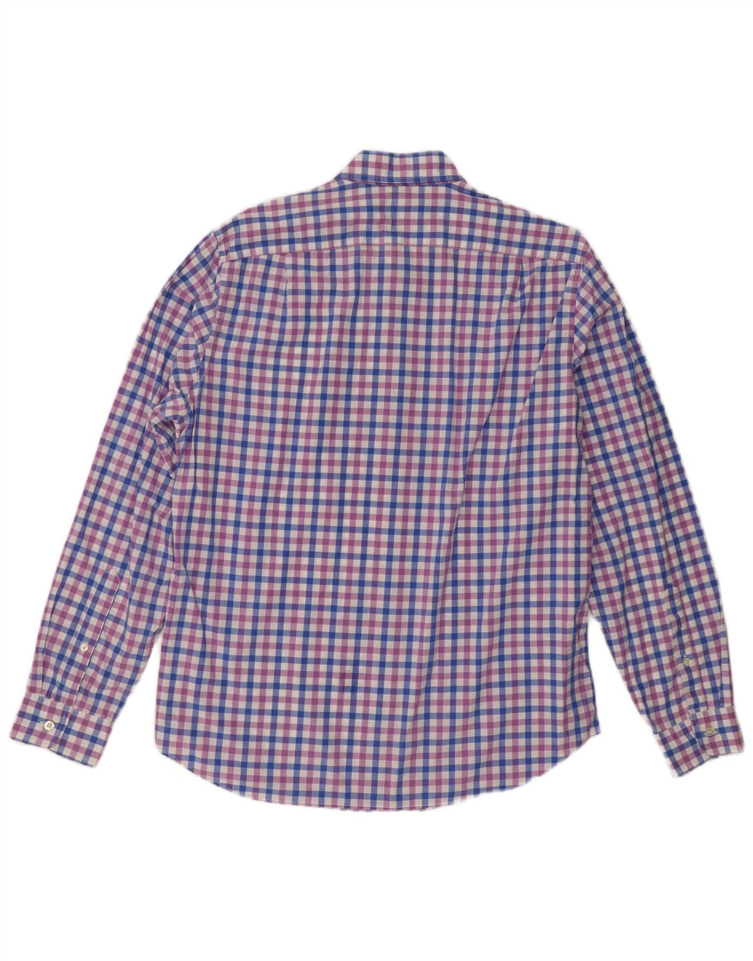 Ανδρικό πουκάμισο J. Crew Tailored Fit Medium Purple Gingham Cotton