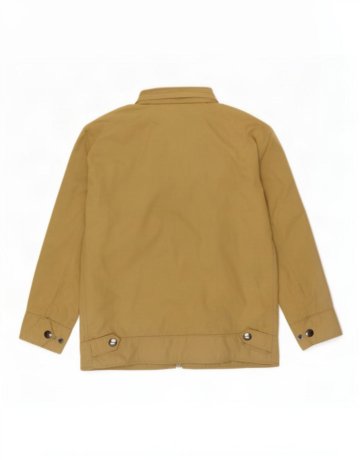 Polo Ralph Lauren Boys Hooded Bomber Jacket 7-8 Years Small Beige Polyester