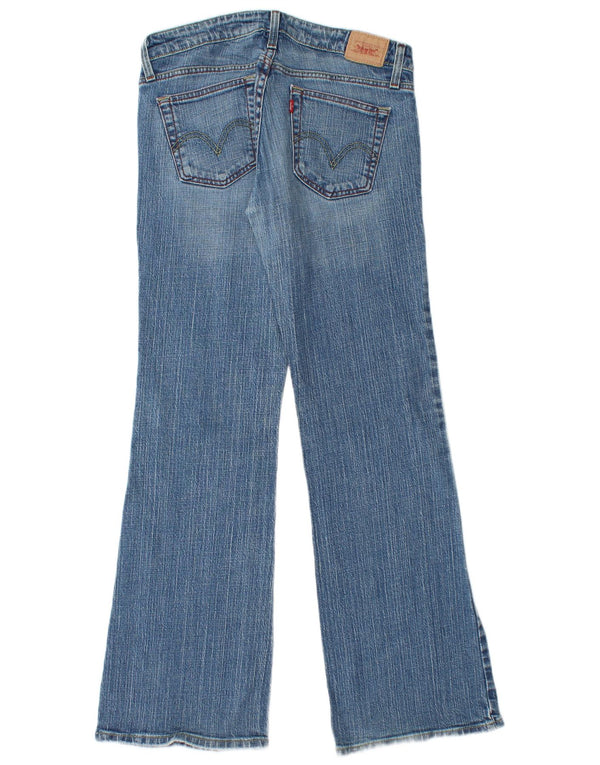 Γυναικείο Levi's 524 Super Low Flared Jeans US 9 Medium W30 L31 Μπλε βαμβακερό