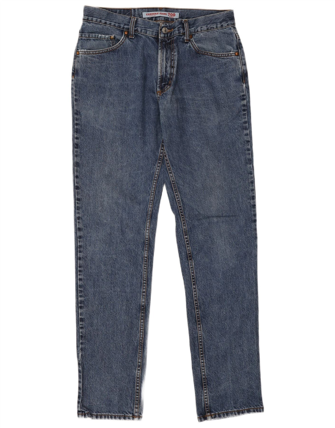 CARRERA Ανδρικό 700 Regular Straight Jeans IT 50 Large W34 L33 Μπλε βαμβακερό