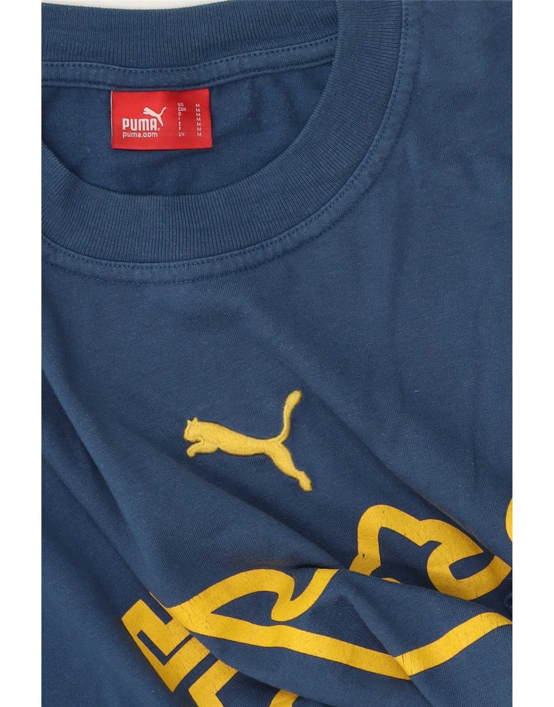 Ανδρικό γραφικό T-Shirt Puma Top Medium Blue