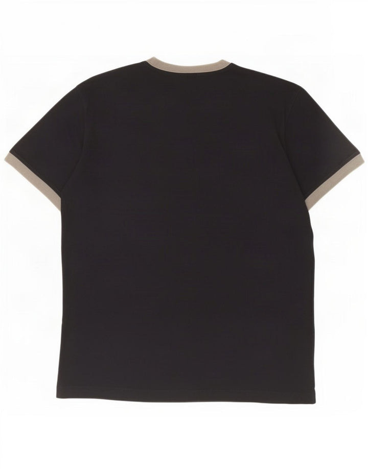 Ανδρικό T-Shirt Lee Top Large Μαύρο Βαμβακερό