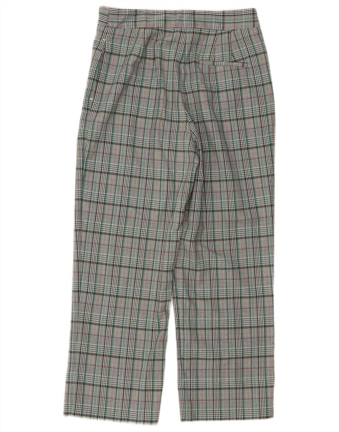 MARKS & SPENCER Γυναικείο Cropped Παντελόνι UK 8 Small W28 L24 Grey