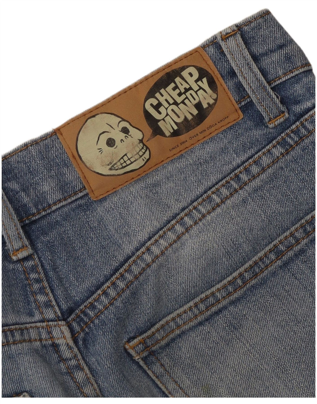 Φτηνό Monday Womens Slim Jeans W30 L32 Blue