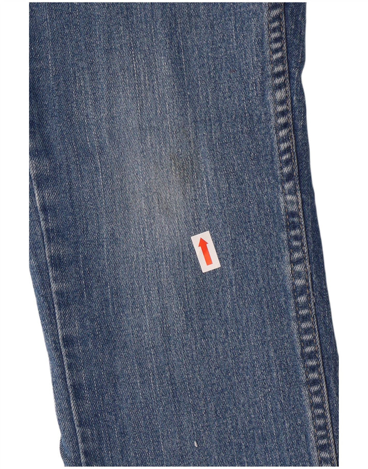 LEVI'S Boys Straight Jeans 7-8 Years W23 L24 Blue Cotton