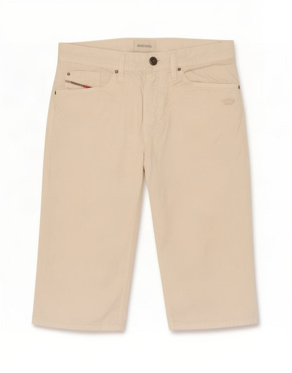 Diesel Boys βερμούδα 13-14 ετών W28 Off White Βαμβακερό