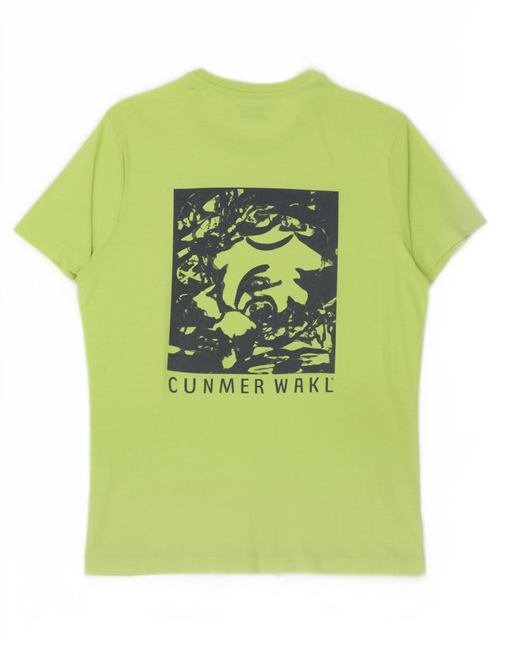 Ανδρικό γραφικό μπλουζάκι Lotto Top XL Green Polyester