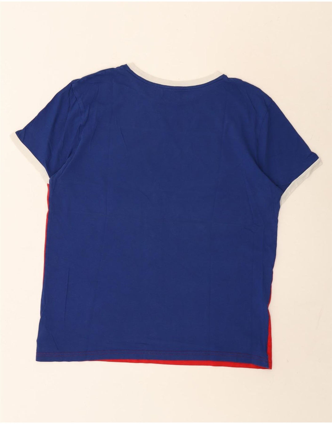 Ανδρικό γραφικό T-Shirt Tommy Hilfiger Top μεγάλο πολύχρωμο μπλοκ χρώματος