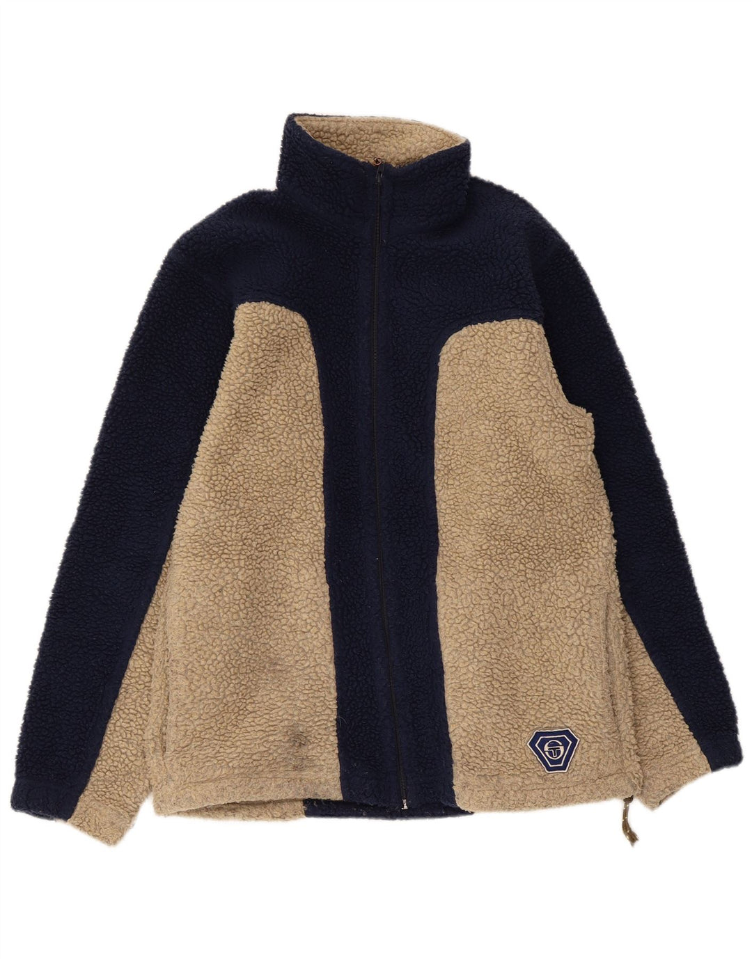 Ανδρικό Fleece Jacket Sergio Tacchini UK 38 Medium Blue Colourblock