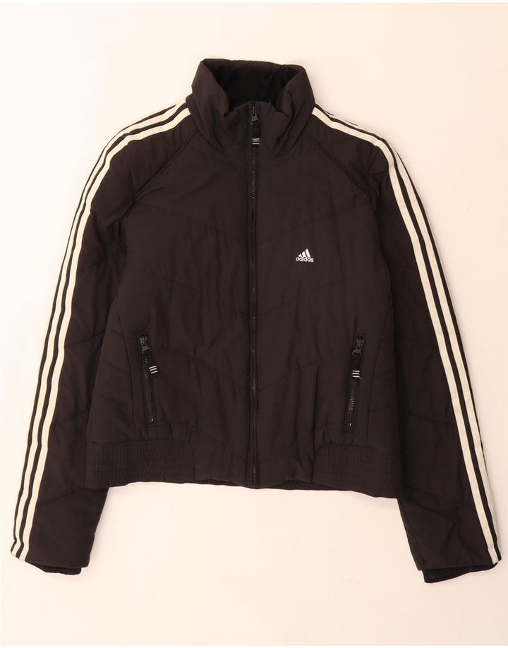 Adidas Γυναικείο τζάκετ Clima 365 UK 16 μεγάλο μαύρο πολυεστέρα