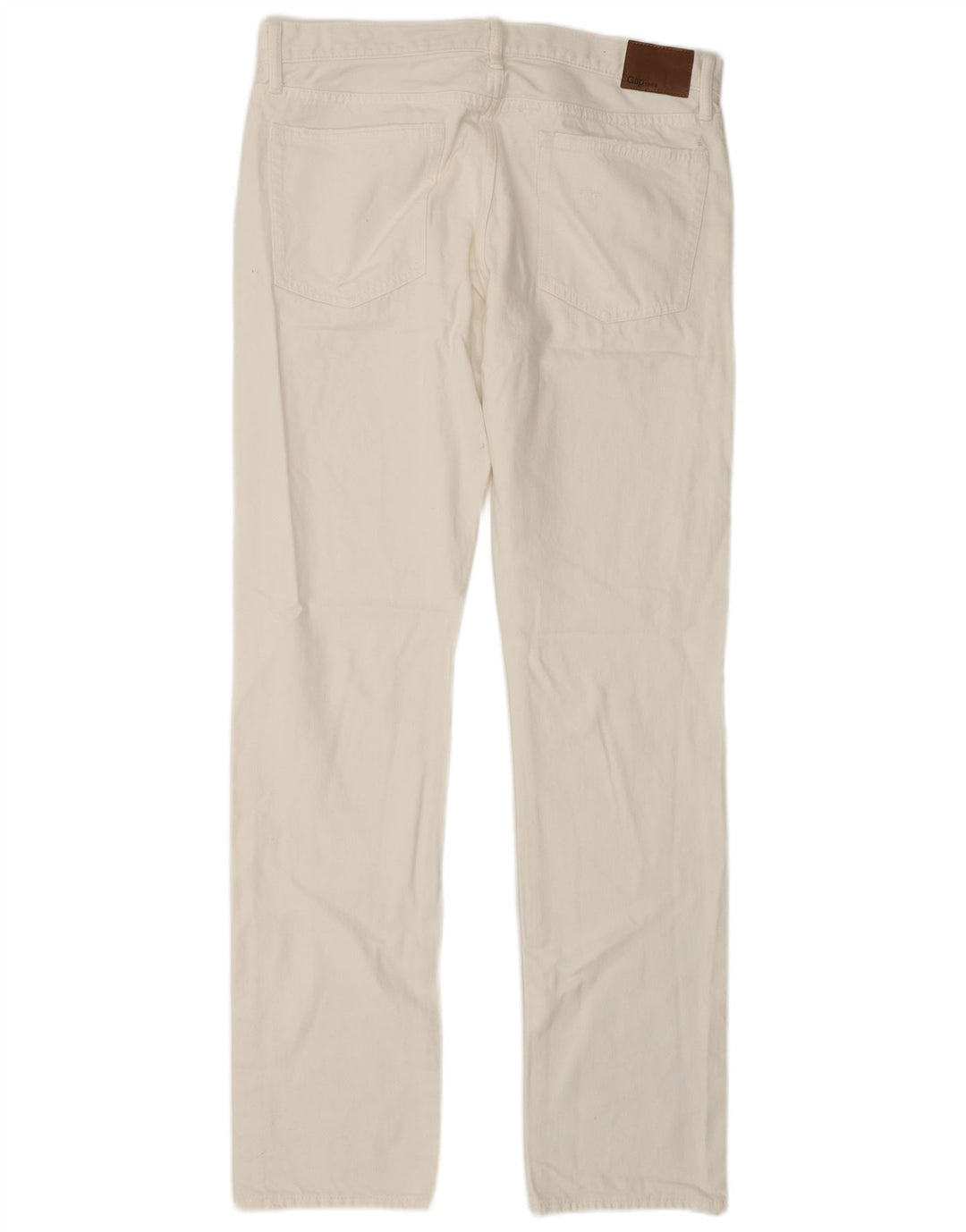 Ανδρικό τζιν Gap Slim W32 L34 Λευκό βαμβακερό