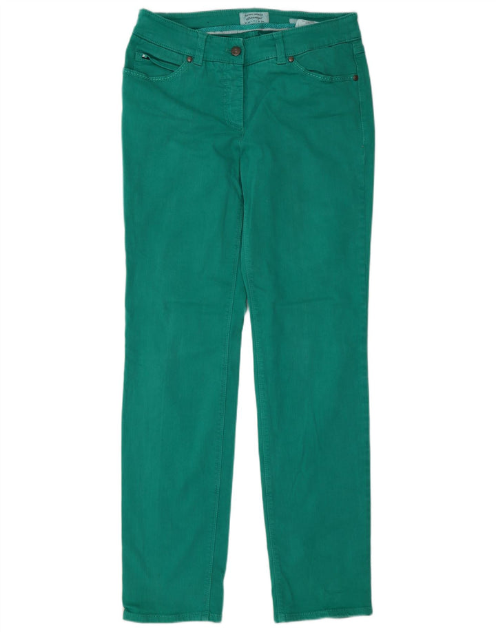 Roxy Womens Slim Jeans UK 14 Large W30 L30 Green Cotton