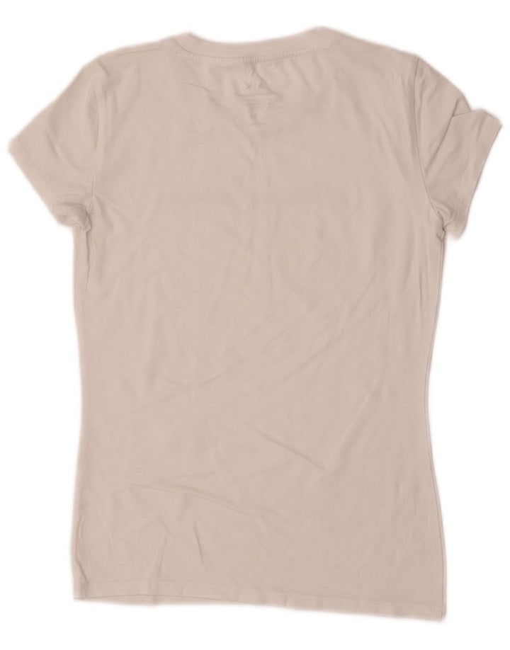 Γυναικείο γραφικό μπλουζάκι Armani Exchange Top UK 10 Small White