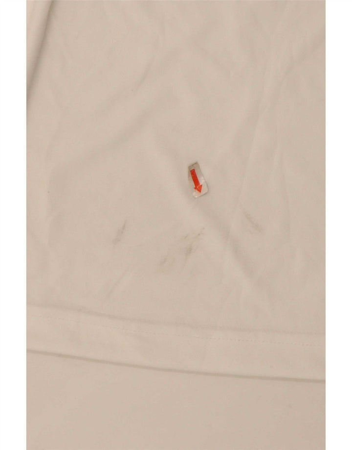 Ανδρικό T-Shirt Reebok Top Large White Polyester