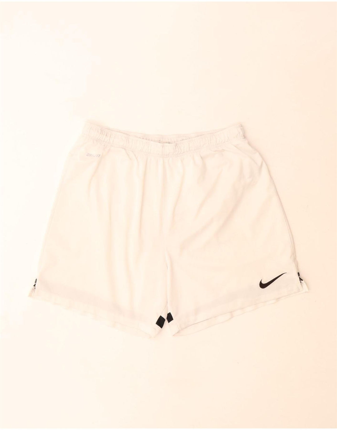 Ανδρικό αθλητικό σορτς Nike Dri Fit μεγάλο σε λευκό πολυεστέρα