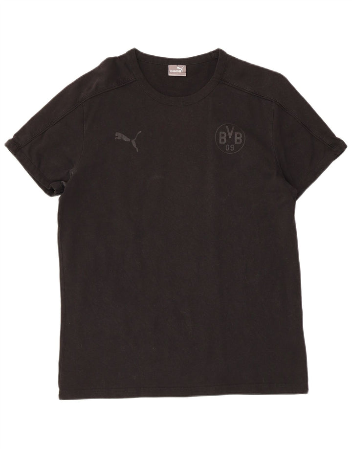 PUMA Ανδρικό T-Shirt BVB Dortmund Top μεγάλο μαύρο βαμβακερό