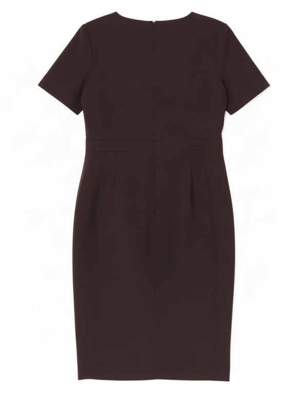 Γυναικείο φόρεμα με θήκη Marks & Spencer UK 14 Medium Black Polyester