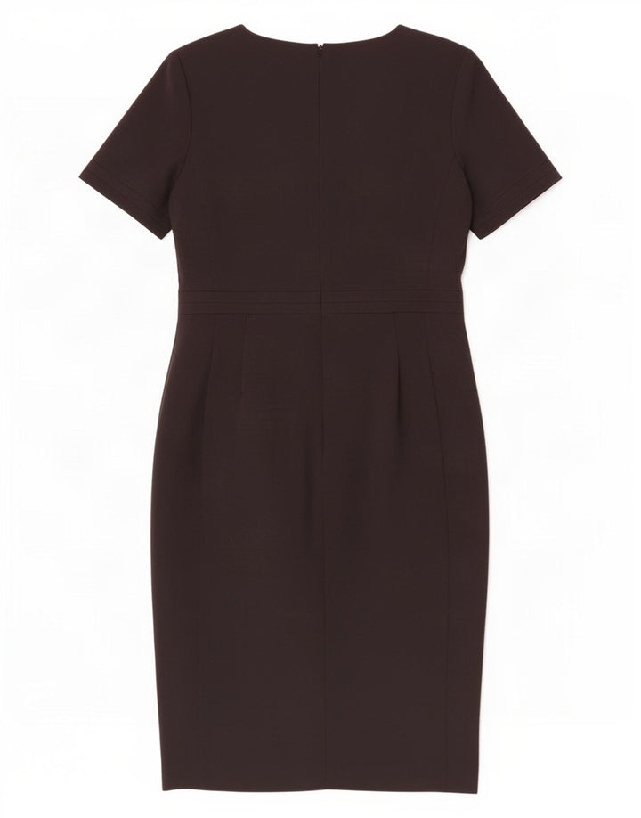 Γυναικείο φόρεμα με θήκη Marks & Spencer UK 14 Medium Black Polyester