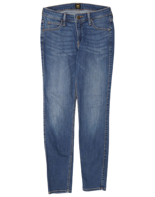 Lee Γυναικείο Skinny Jeans W28 L28 Μπλε βαμβακερό