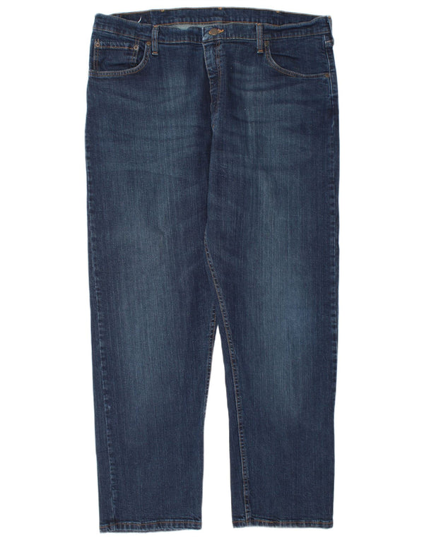 Ανδρικό τζιν Wrangler Relaxed Fit ίσιο W40 L30 Μπλε βαμβακερό