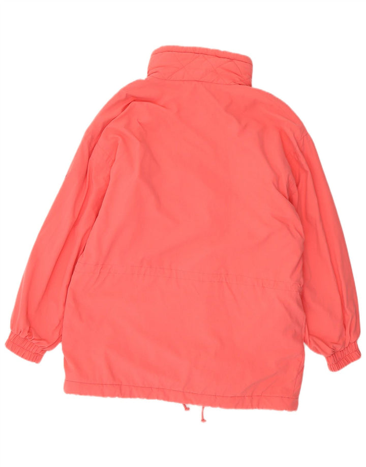 Fila Γυναικείο Μπουφάν Αντιανεμικό US 10 Large Pink Polyamide