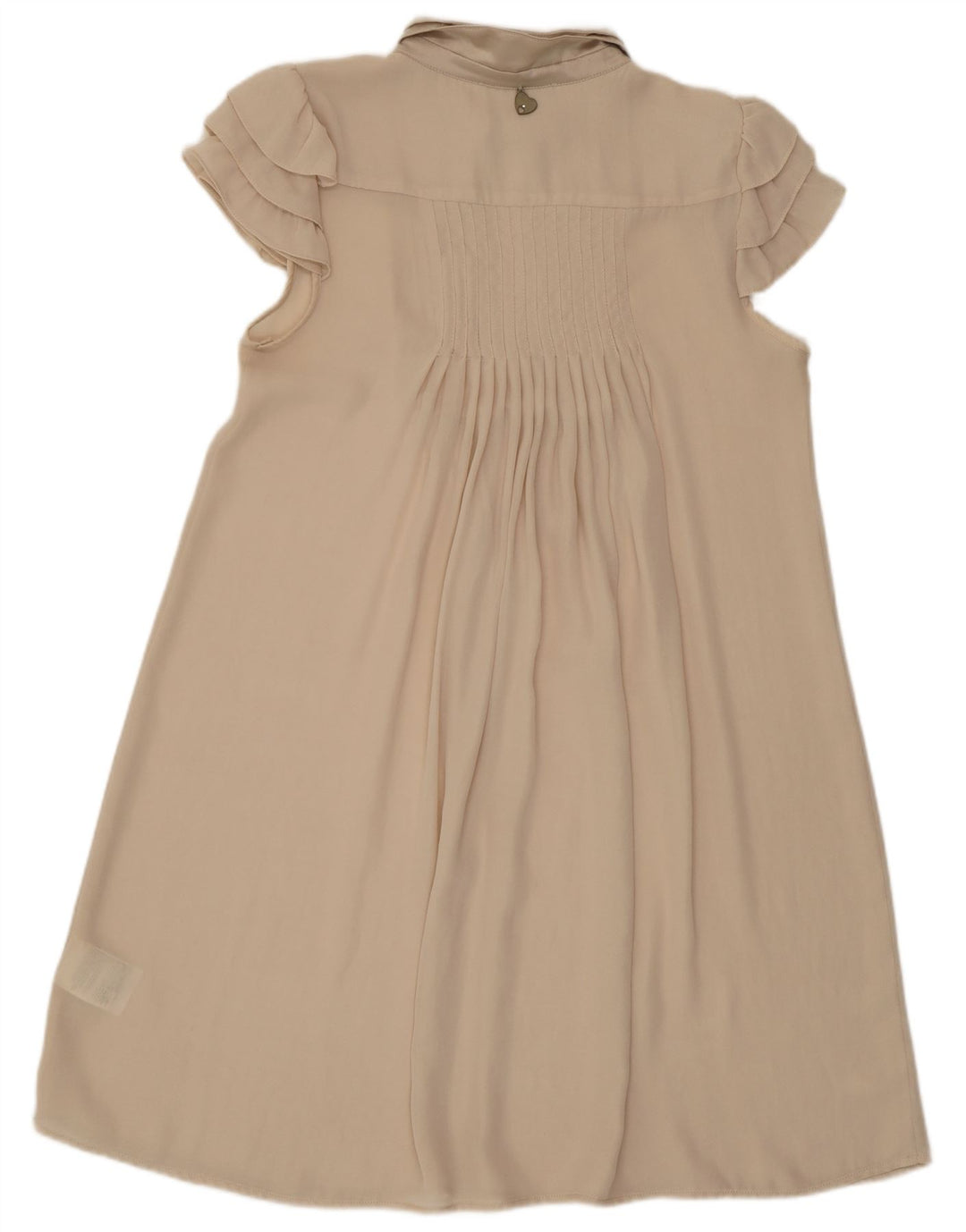 Liu Jo Γυναικείο φόρεμα See Through A-Line IT 44 Medium Beige Polyester