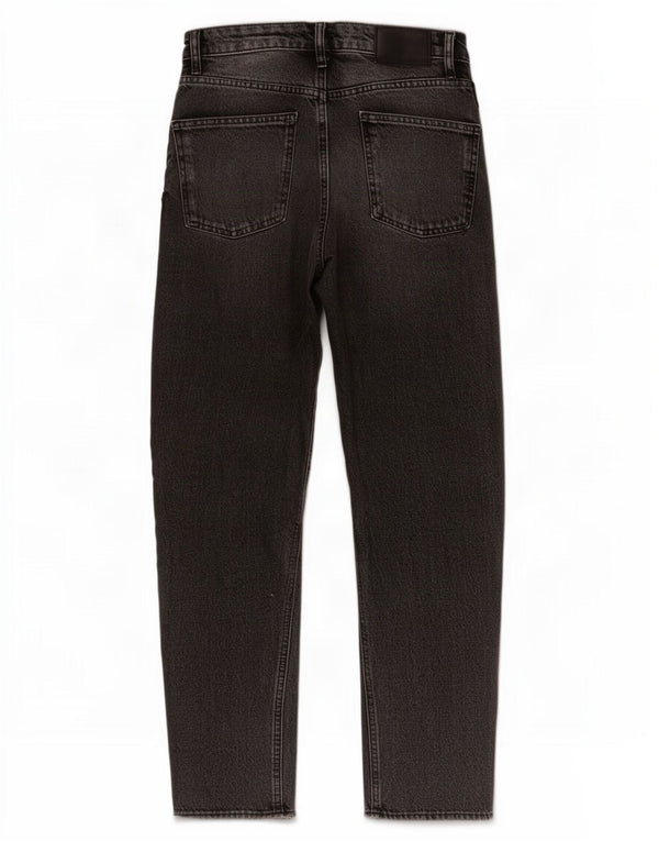 Zara Γυναικεία μαμά ψηλόμεση τζιν EU 36 XS W26 L25 μαύρο βαμβακερό