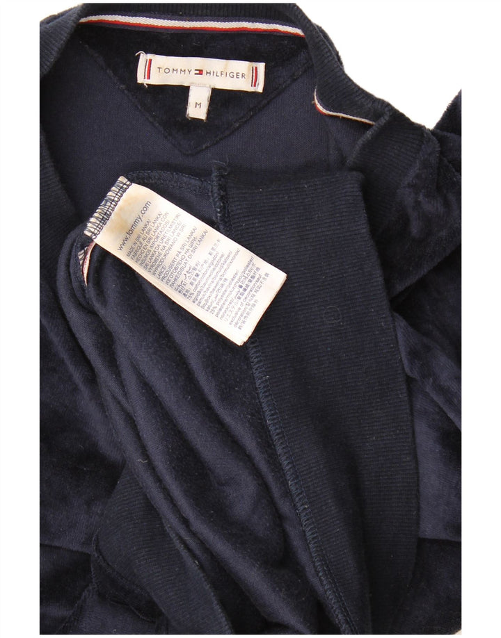 Γραφικό ανδρικό φούτερ Tommy Hilfiger Jumper Medium Navy Blue Colourblock
