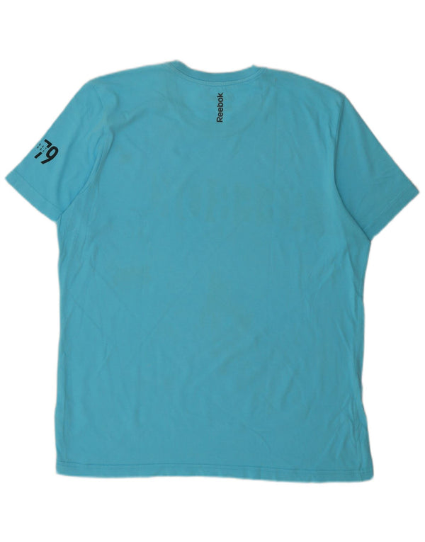 Ανδρικό γραφικό T-Shirt REEBOK Top XL Blue