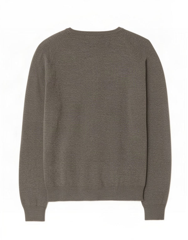 Zara Γυναικεία Ζακέτα UK 10 Small Grey Cotton