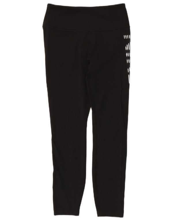 Γυναικεία γραφικά κολάν Nike UK 8 Small Black Polyester