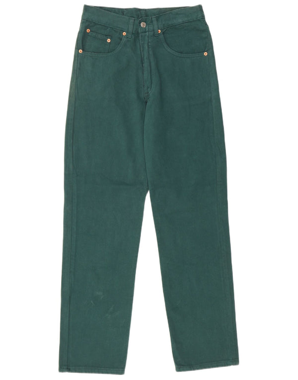 Vintage Γυναικείο Ψηλόμεσο Τζιν IT 44 Medium W28 L31 Πράσινο