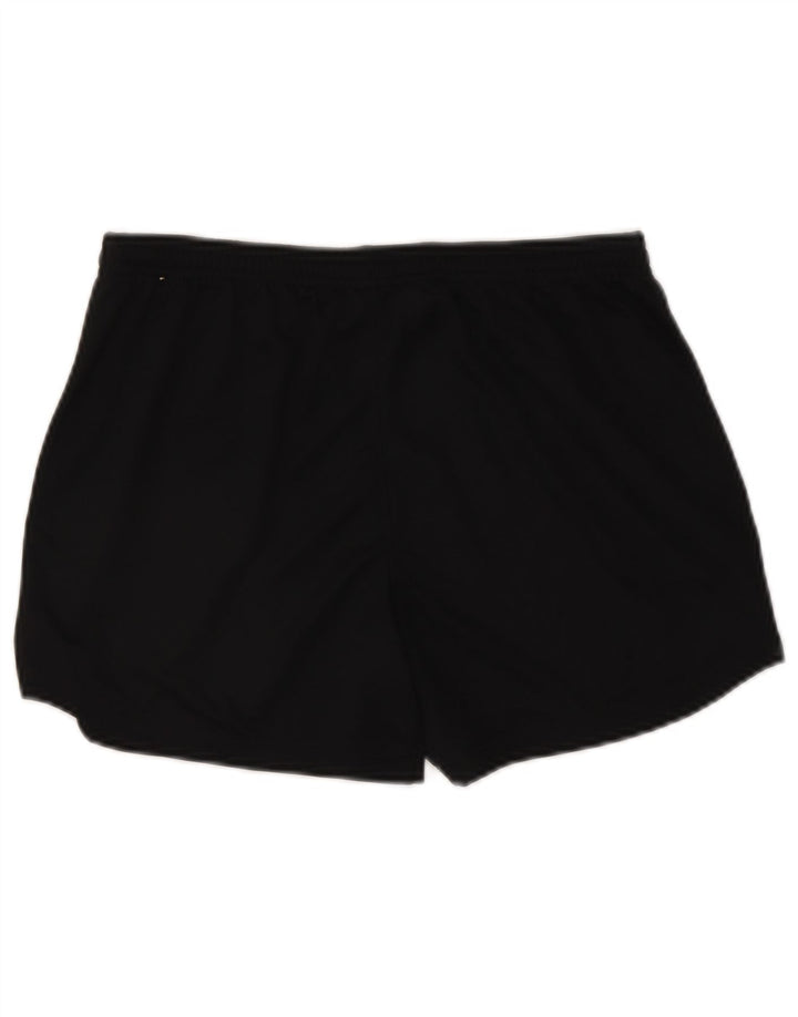 Γυναικείο αθλητικό σορτς Nike Dri Fit UK 12 μεσαίο μαύρο πολυεστέρα