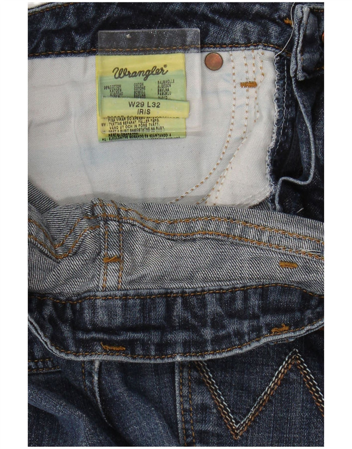 WRANGLER Γυναικείο τζιν Iris Straight W29 L28 Μπλε βαμβακερό