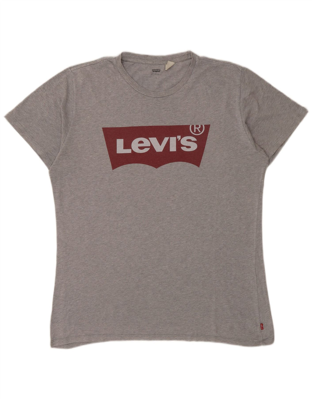 Ανδρικό γραφικό T-Shirt Levi's Top Large Grey Flecked