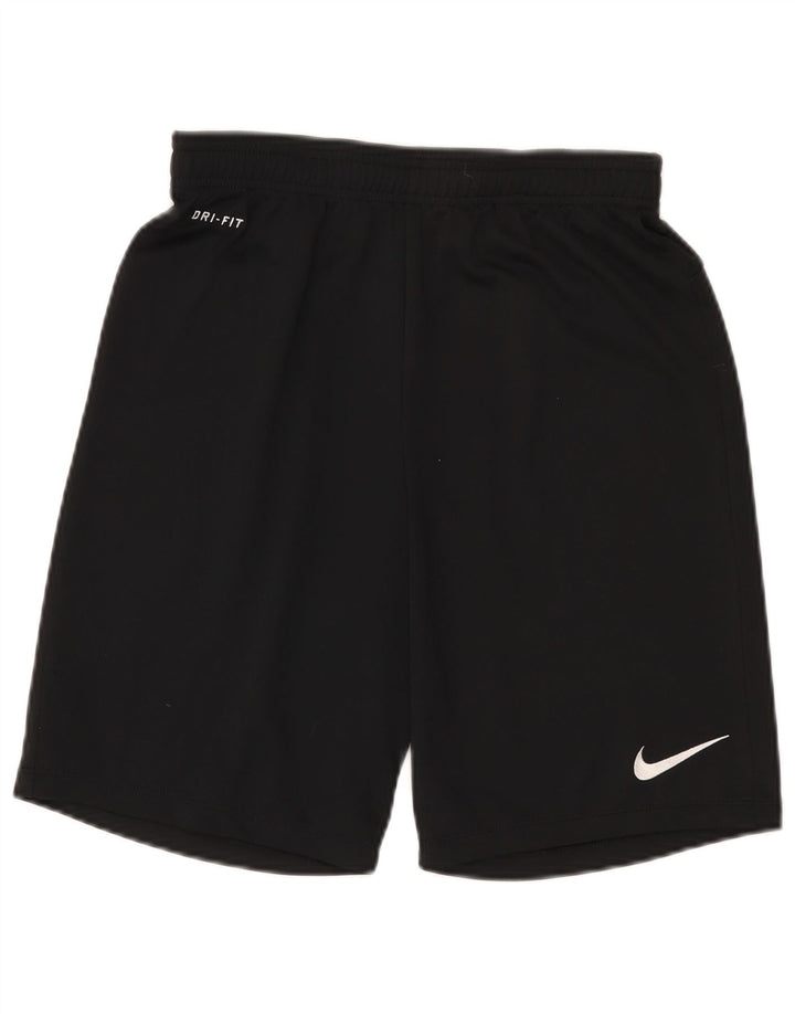 Ανδρικό αθλητικό σορτς Nike Dri Fit από μεσαίο μαύρο πολυεστέρα