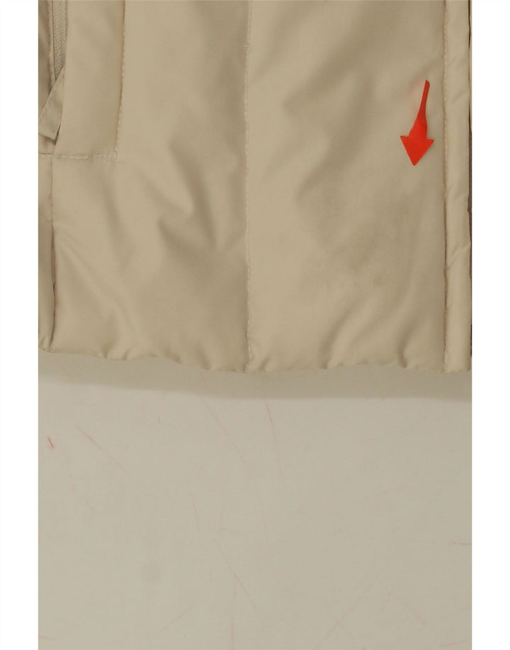 ESPRIT Womens Padded Gilet UK 10 Small  Beige Polyamide Vintage Esprit and Second-Hand Esprit from Messina Hembry 