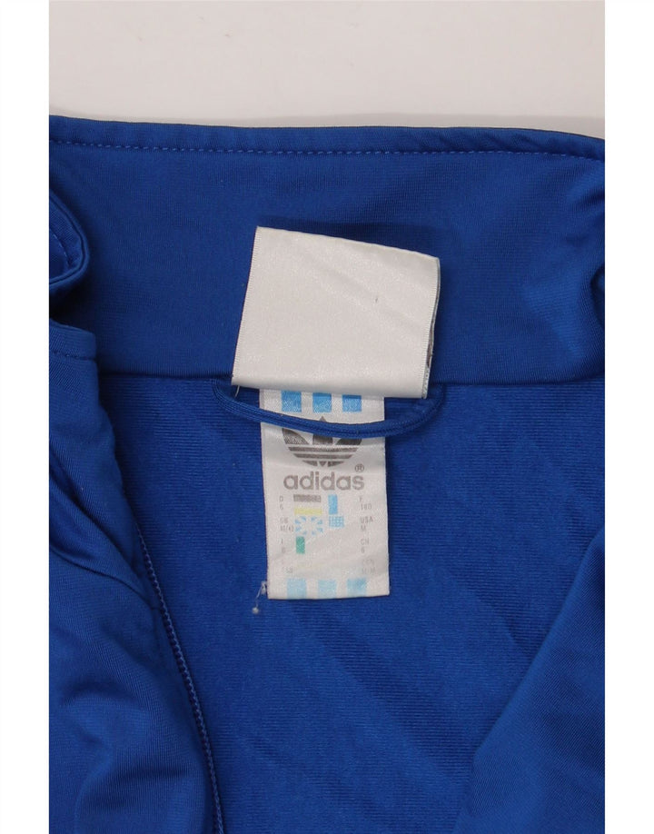 Ανδρική φόρμα γυμναστικής ADIDAS Top Jacket UK 40/42 Medium Blue Polyester