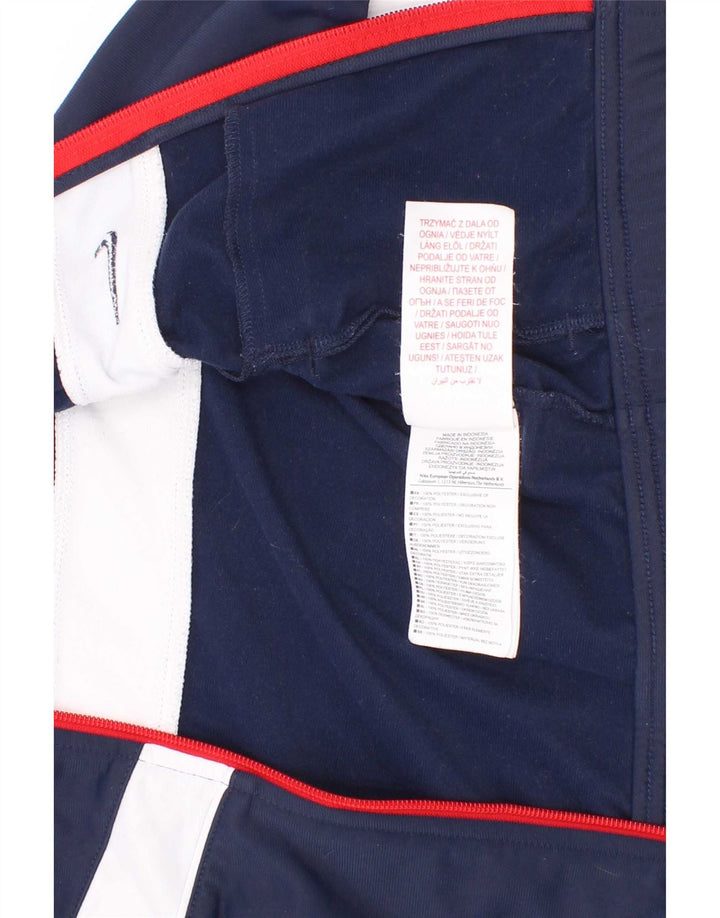 Μπουφάν Nike Boys αθλητική φόρμα 3-4 ετών XS Navy Blue Colorblock Polyester