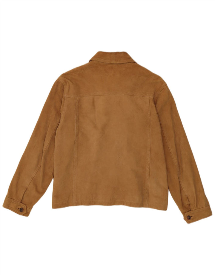 Ανδρικό σουέτ μπουφάν Brooksfield UK 36 Small Beige