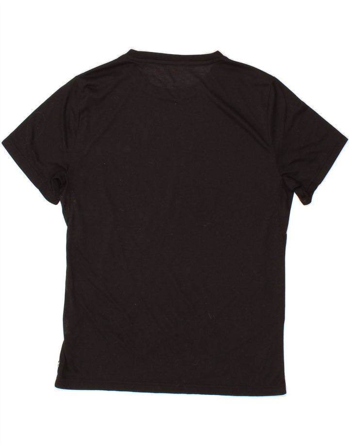 CALVIN KLEIN Mens Golf T-Shirt Top Medium Black Polyester Vintage Calvin Klein and Second-Hand Calvin Klein from Messina Hembry 