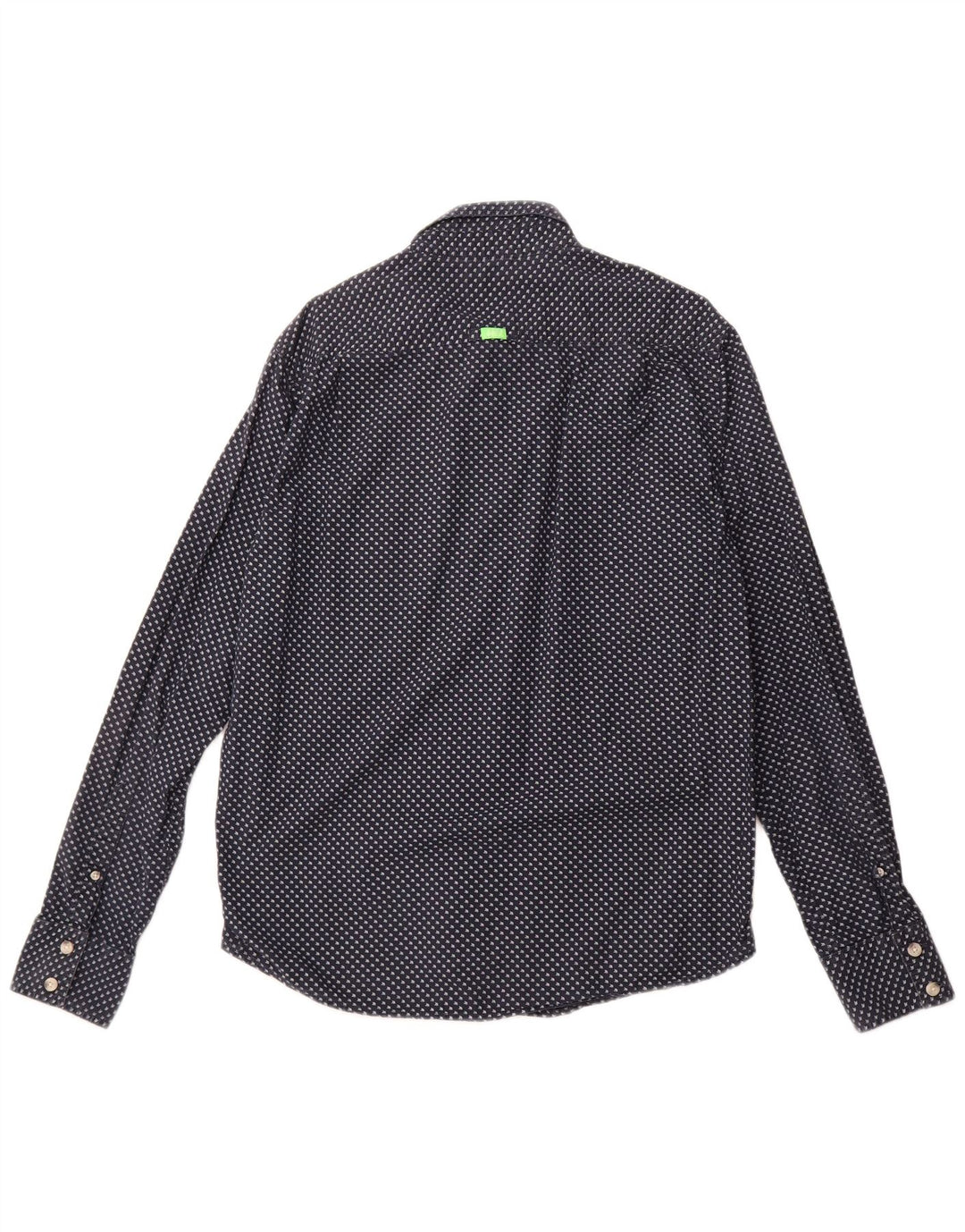 Ανδρικό γραφικό πουκάμισο SUPERDRY 2XL Navy Blue Spotted