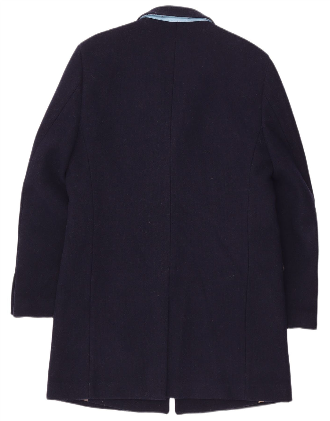 Vintage Ανδρικό Πανωφόρι UK 42 XL Navy Blue Wool