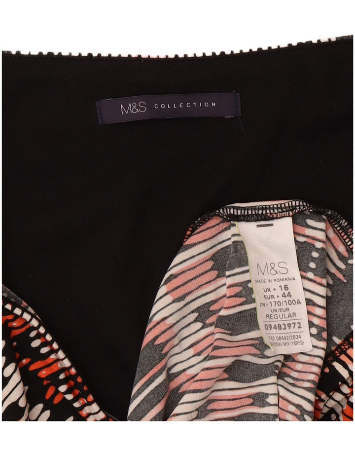Marks & Spencer Γυναικείο Φόρεμα Shift UK 16 Μεγάλο Πολύχρωμο Γεωμετρικό