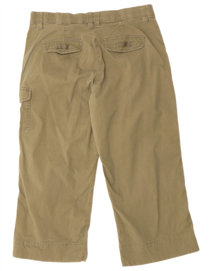 Lee Γυναικείο Παντελόνι Cargo Capri US 12 Large W30 L20 Χακί Βαμβακερό