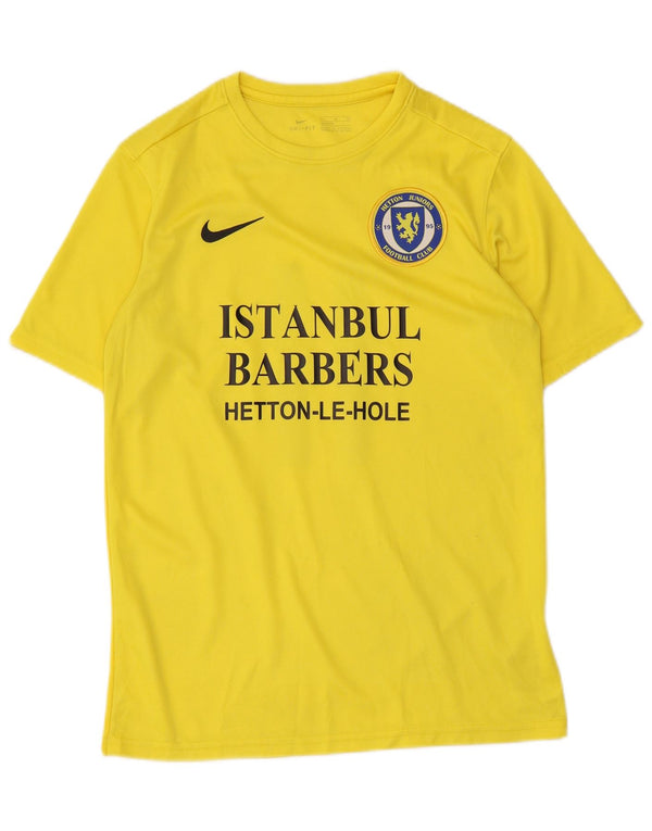 Μπλουζάκι Nike Boys Dri Fit Graphic T-shirt 13-14 ετών XL κίτρινο πολυεστέρα