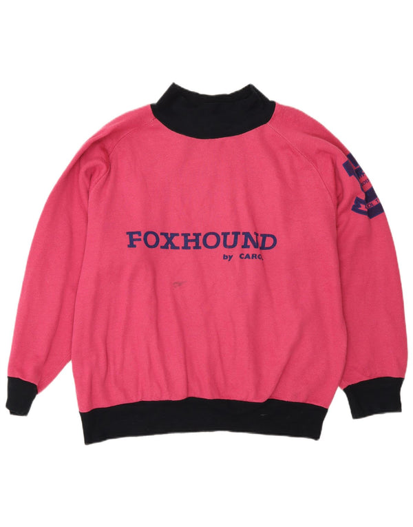 Γυναικείο γραφικό φούτερ FOXHOUND Jumper UK 16 Large Pink