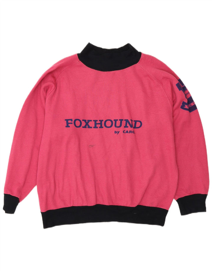 Γυναικείο γραφικό φούτερ FOXHOUND Jumper UK 16 Large Pink